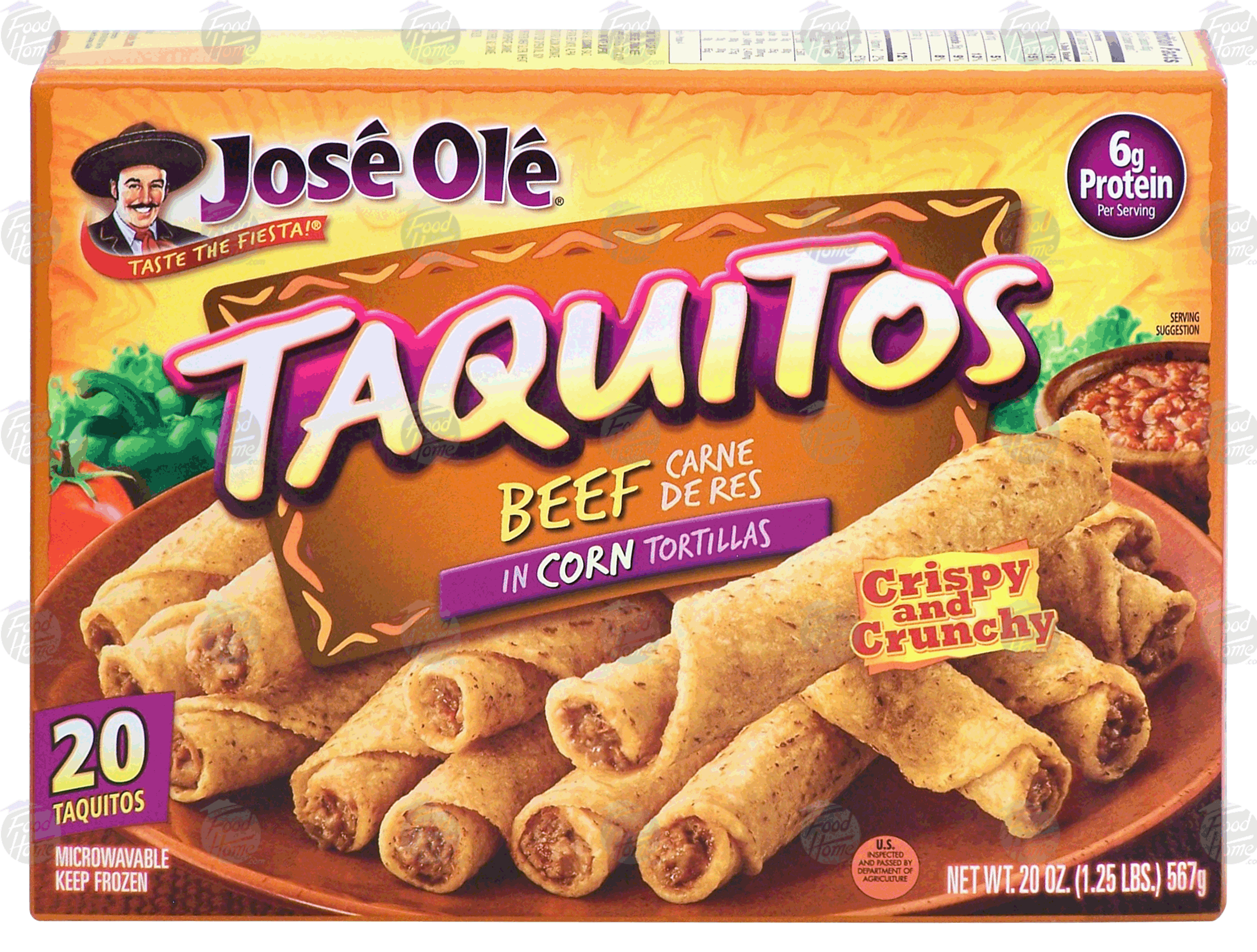 Jose Ole Taquitos beef in corn tortillas, 20 taquitos Full-Size Picture